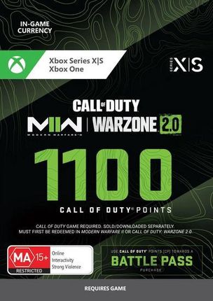 Call of Duty Modern Warfare II 1100 Points (Xbox)