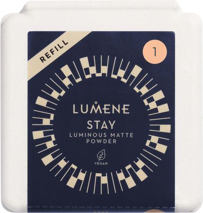 Lumene Stay Luminous Matte Powder Refill Opakowanie Uzupełniające Do Pudru Do Twarzy 1 10G