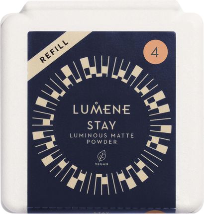 Lumene Stay Luminous Matte Powder Refill Opakowanie Uzupełniające Do Pudru Do Twarzy 4 10G