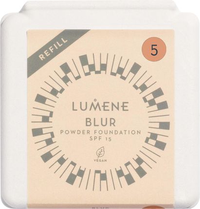 Lumene Blur Longwear Powder Foundation Spf 15 Refill Opakowanie Uzupełniające Do Podkładu Do Twarzy 5 10G