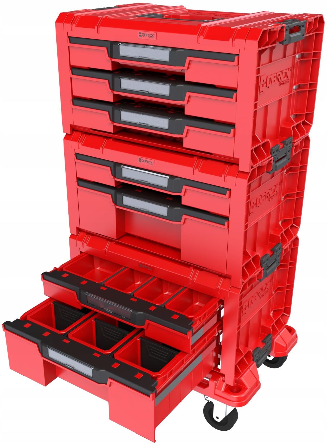 Qbrick System PRO Drawer 3 Toolbox Expert RED Ultra HD – Qbrick System