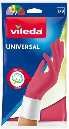 Rękawice Do Sprzątania Wielorazowe Gumowe Vileda L