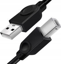 Interlook Kabel Usb 1.8M Drukarki Przewód Do Hp Canon Xerox (UP1818MBLACK)