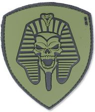 Zdjęcie Naszywka 3D - Pharaoh Skull - Zielony OD - 101 Inc. - Dąbie