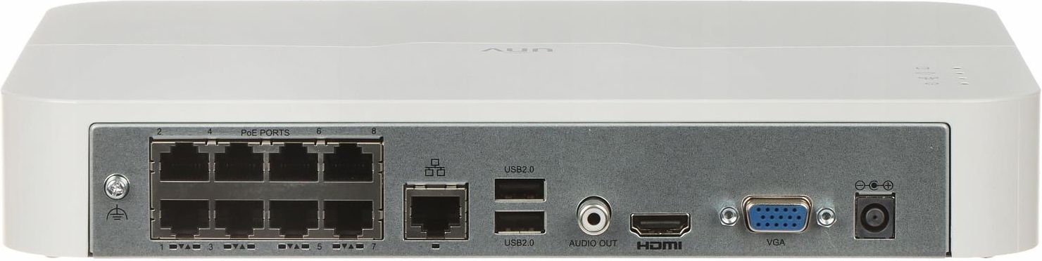 фото Сетевой видеорегистратор (NVR) Uniview NVR301-08LS3-P8 2