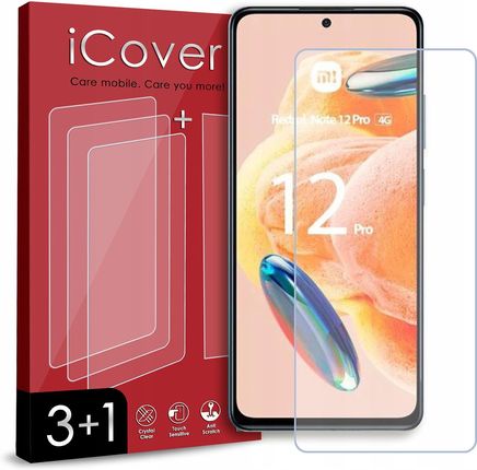 3+1 Niepękające Szkło Do Xiaomi Note 12 Pro 4G