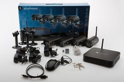 Smartwares Cyfrowy Zestaw Monitoring Cctv +4 Kamery Monitor