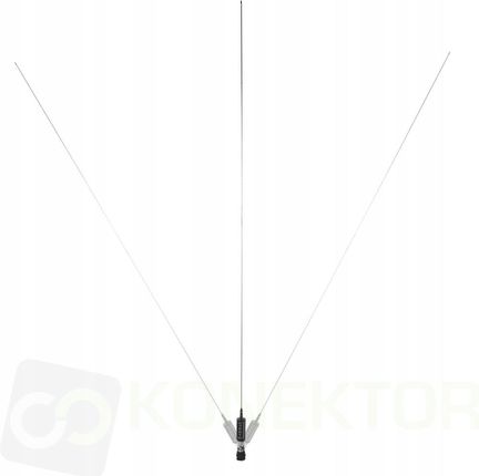 Antenne CB LEMM AT-3001 TURBOSTAR Noir 200 Cm, Avec Câble RG58 De 4 M 26 5 28 Mhz Pliable Fabriquee En Italie