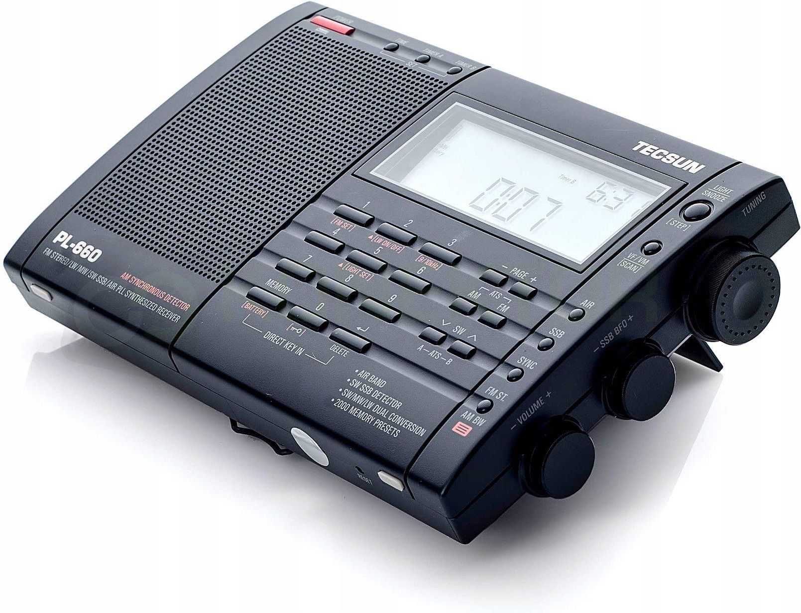 Tecsun PL-660 odbiornik globalny z Ssb - Opinie i ceny na