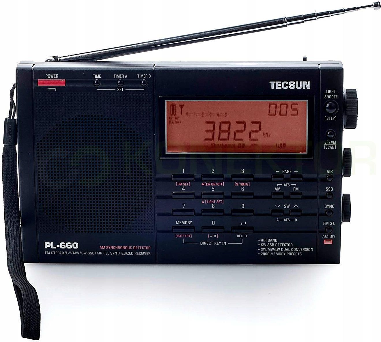 Tecsun PL-660 odbiornik globalny z Ssb - Opinie i ceny na