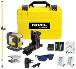Laser krzyżowy Nivel System CL4D-P + tyczka LP36