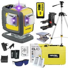 Laser krzyżowy Nivel System CL4D-P + statyw SJJM1EX + czujnik RD800