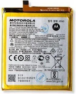Motorola Oryg Bateria Kr40 Moto One Vision Xt1970