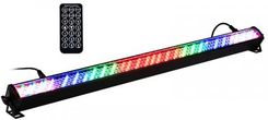 LIGHT4ME BASIC LIGHT BAR LED 8 RGB MKII BK - listwa LED, LEDBAR belka oświetleniowa czarna + pilot IR