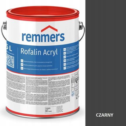 Remmers Acryl 5L Czarny