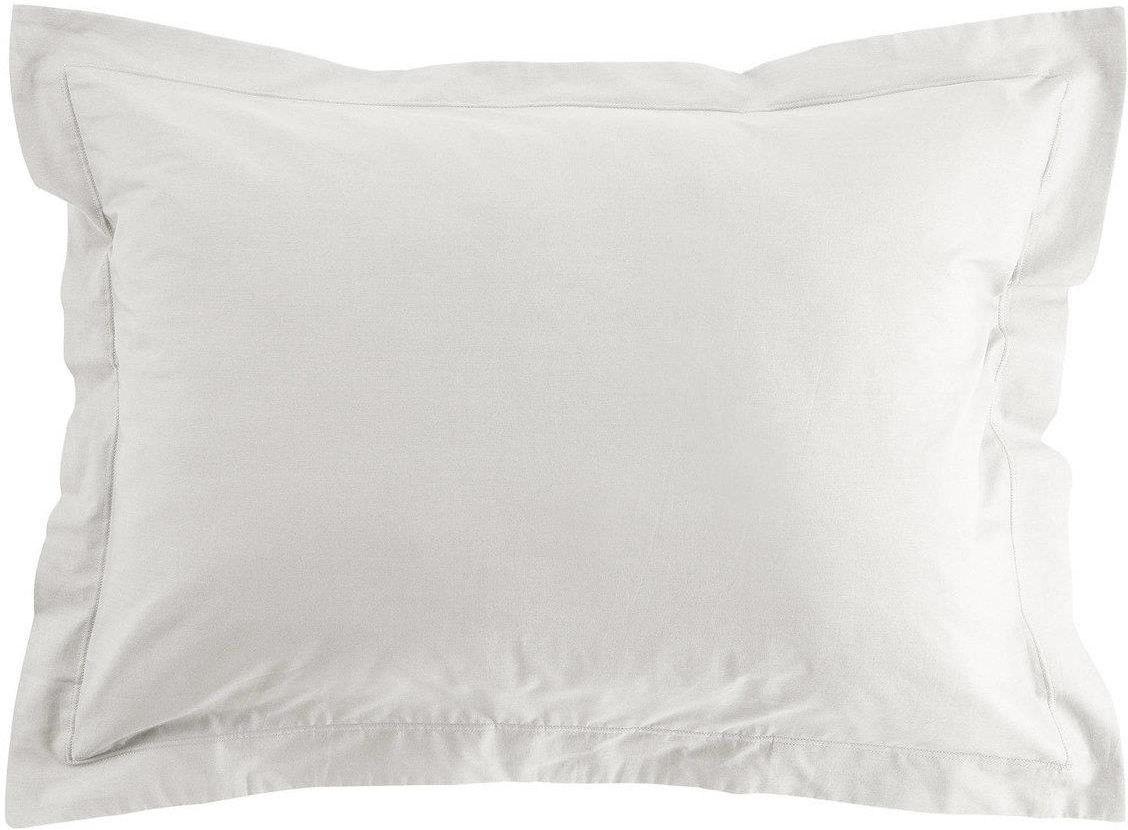 Douceur D'Interieur Kussensloop Molleton 50x70 Cm Uni Blanc - 100% Katoen