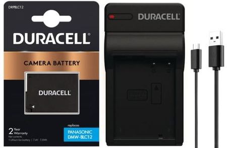 Duracell Bateria Panasonic Dmwblc12 Dmcfz200 950 Mah Ładowarka