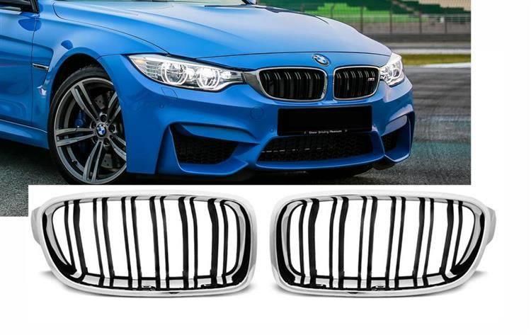 GRILL BMW F30 / F31 10/11- M3 BLACK CHROME - Opinie i ceny na Ceneo.pl