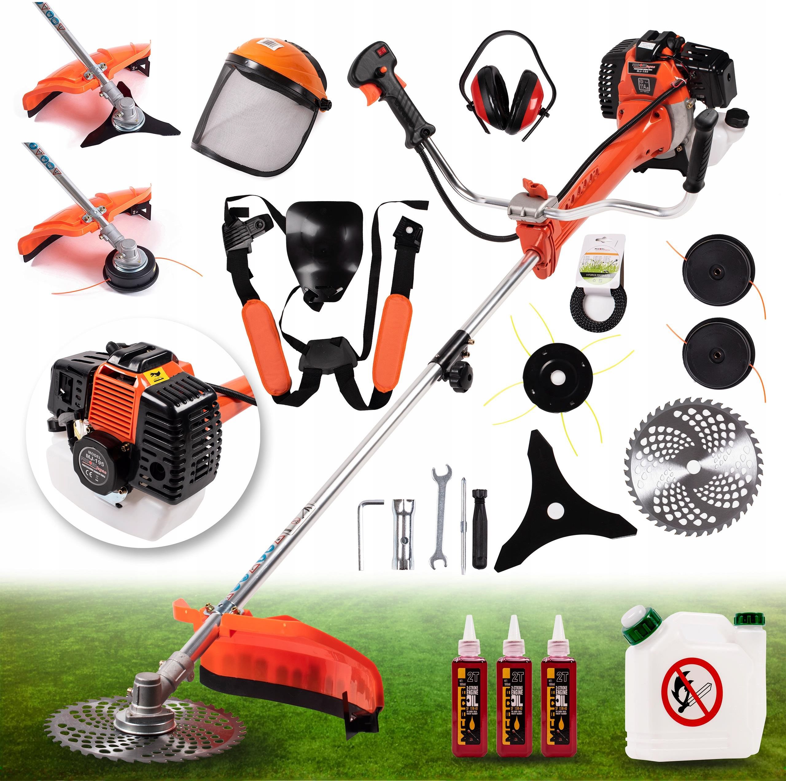 Midori Japan Kosa Spalinowa 7KM Zestaw 101377362 - Ceny i opinie