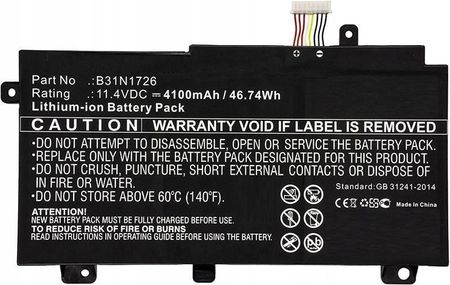 Coreparts Laptop Battery for Asus (MBXASBA0243)