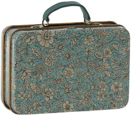 Maileg Blossom Blue Walizka Pudełeczko - Small Suitcase Akcesoria Dla Lalek