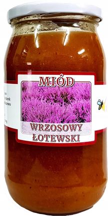 Pasieka Trzebiszewo Miód Wrzosowy Łotewski 1,1kg