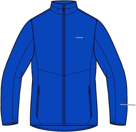 Viking Kurtka Softshell Męskaacadia Man Jacket Classic Blue