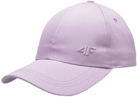Damska czapka z daszkiem 4F SS23 CABF110 fioletowy 52S S
