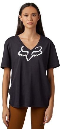 Fox Kolarska Koszulka Z Krótkim Rękawem - Boundary Lady - Czarny