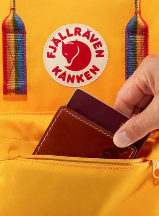 Fjallraven Kanken Rainbow Pastel Lavender Rainbow Pattern - zdjęcie 3