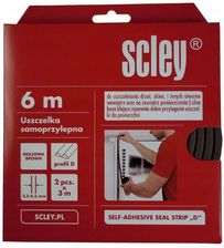 Zdjęcie Scley Uszczelka Samoprzylepna Typ D Brązowa 2X3M - Poznań