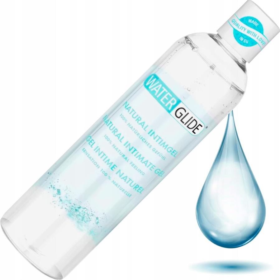 WATERGLIDE Feel Lubricant 300ml, Water-Based, Natural Feel, Vegan & Condom Safe PH Balanced Personal Lubricant WATERGLIDE Feel Lubricant 300ml, Water-Based, Natural Feel, Vegan & Condom Safe PH Balanced Personal Lubricant