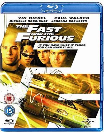 Fast and Furious 1 - The Fast And The Furious (Szybcy i wściekli) (Blu-Ray)