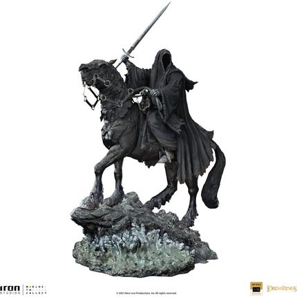Iron Studios Lord Of The Rings Deluxe Art Scale Statue 1/10 Nazgul on Horse 42cm