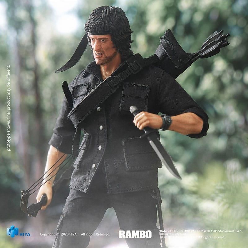 Hiya Toys First Blood II Exquisite Super Series Actionfigur