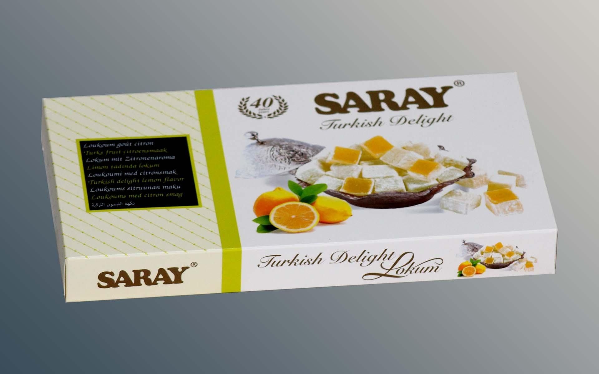 Rachatłukum Tureckie lokum Saray o smaku cytrynowym - Ceny i opinie ...