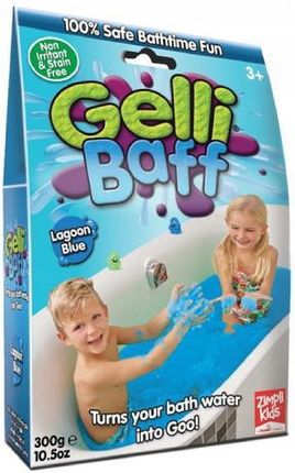 ZIMPLI KIDS Gelli Baff Magiczny proszek do kąpieli - niebieski, 300g