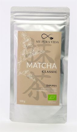 My Pura Vida Zielona Matcha Classic Japońska Bio 100g