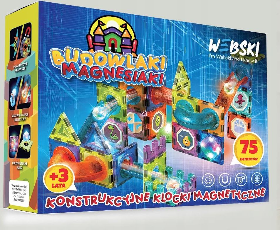 Klocki Magnetyczne Dla 3 Latka Webski Dla Dziecka 3 4 5 Latka Klocki Magnetyczne - ceny i opinie
