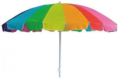 Mirpol Parasol Plażowy Rainbow Wielokolorowy