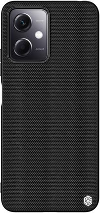 Nillkin Textured Case Etui Do Xiaomi Redmi Note 12 5G / Poco X5 5G Wzmocniony Nylonowy Pokrowiec Czarne