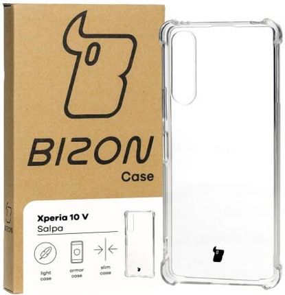 Bizon Etui Case Salpa Do Sony Xperia 10 V Przezroczyste