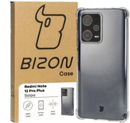 Bizon Etui Case Salpa Do Xiaomi Redmi Note 12 Pro Plus 5G Przezroczyste