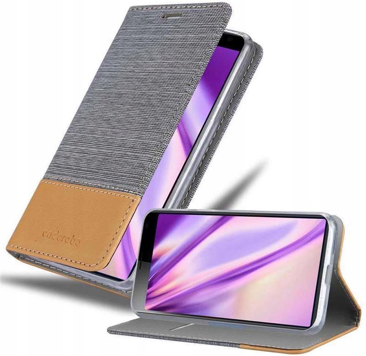 Custodia Con Tasche Per Carte E Banconote Sunrive Cover Per Sony Xperia XA, Custodia Con Supporto Di Stand E Custodia Protezione Doppio Strato