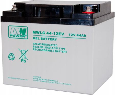 Mw Power Akumulator Żelowy Gel Mwlg 44Ah 12V 44-12Ev (MWLG4412EV)