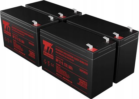 T6 Power Zestaw baterii do Ups Hp RBC133 (T6APC0011_V113003)
