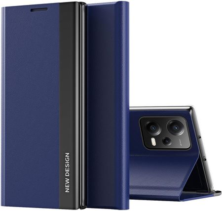 Hurtel Sleep Case Pro Etui Do Xiaomi Redmi Note 12 5G / Poco X5 5G Z Klapką Podstawka Niebieskie