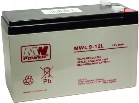 Mw Power RBC2 Zestaw Akumulatorów Do Ups Apc 1x Mwl 9-12L (RBC21XMWL912L)