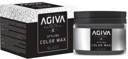 Agiva Wosk Koloryzujący Do Włosów Hair Color Wax Black 120ml