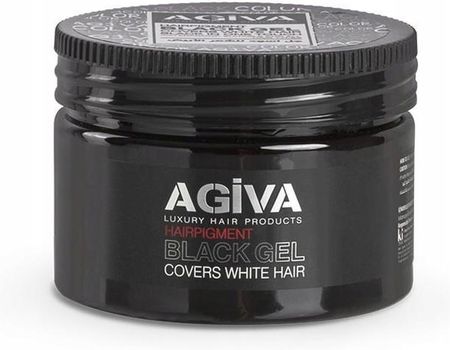 Agiva Koloryzujący Żel Do Włosów Black Gel Hairpigment 250ml